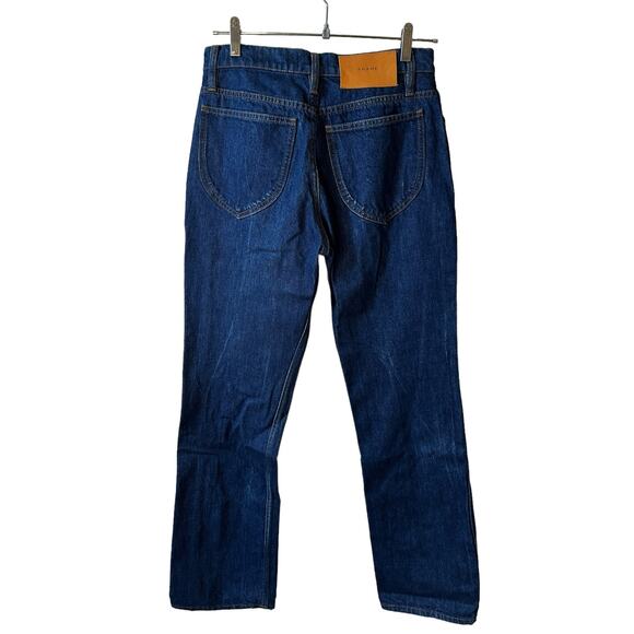 FRAME New Le Italien Pixie Flare Ankle Jeans Vintage Blue 26 Italy Y2K Preppy - Picture 3 of 10